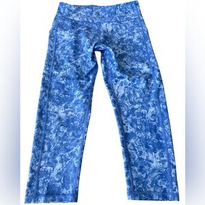 TEK GEAR Womens Leggings, EUC, Size-L, Color-Blues, Womens Leggings